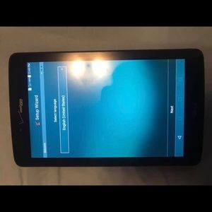Verizon tablet